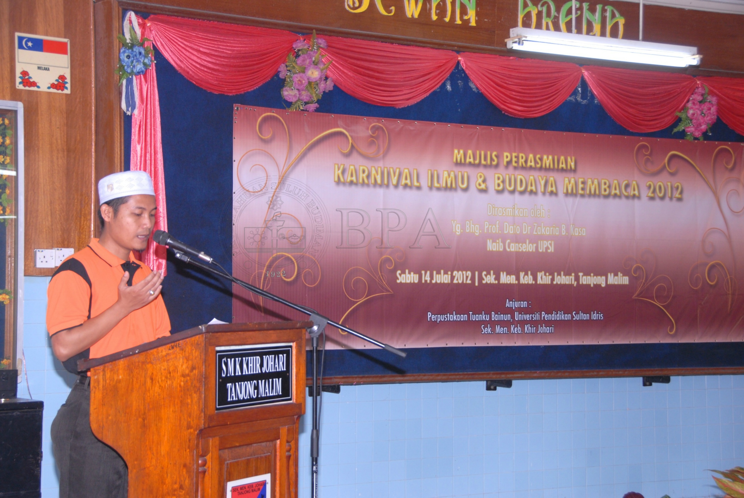 BPA 12 92 membaca IDA 5452